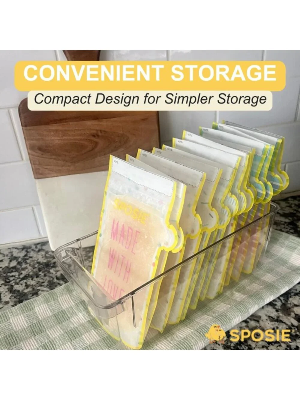 Breast Milk Storage Bags - 8oz, 100 Count | Leak-Proof, Freezer Safe, Easy Pour